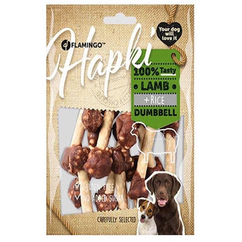 Flamingo Hapki Dumbell Kuzulu Köpek Ödül Maması 150 GR | SRC: Barcode: 5400585146578